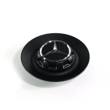 AMG Nabendeckel Schmiederad schwarz matt Original Mercedes-Benz | A00040011009283-Satz