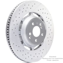 AMG Rear brake disc set GLC C253 X253 GLC 63 AMG Genuine Mercedes-AMG | A2534230000-253