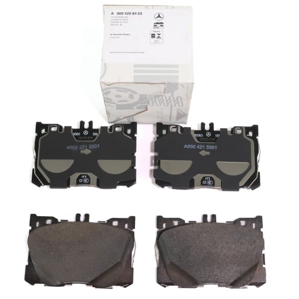 Front brake pads set GLC C253 X253 A0004208403 Genuine Mercedes-Benz