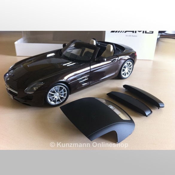 SLS AMG Roadster 118 Modellauto mystic weiß R197