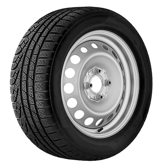 15 inch winter wheels smart 453 steel rim Genuine smart Dunlop