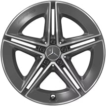 AMG 19-inch winter wheels GLC 43 AMG C254 coupe tantalum grey Genuine Mercedes-AMG Pirelli | Q440301712900/10/20/30