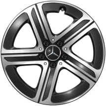 18 inch winter wheels E-Class W214 S214 genuine Mercedes-Benz Continental | Q44014111357A-Set