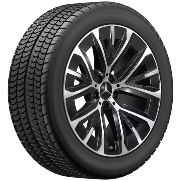 19 inch winter wheels E-Class S214 AllTerrain black 5-Y-spokes genuine Mercedes-Benz Pirelli