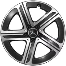 18 inch winter wheels GLC coupe C254 black Genuine Mercedes-Benz | Q44030111027A/28A-C254