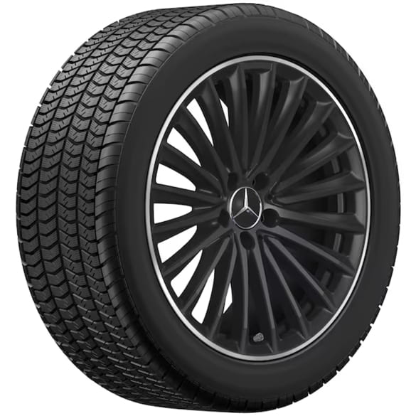 AMG 19 inch winter wheels AMG GT 43 C192 black matte Genuine Mercedes-AMG Pirelli