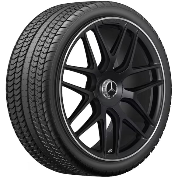 GLE 53 / 63 AMG 22 inch winter wheels GLE Coupe C167 black genuine Mercedes-AMG Pirelli