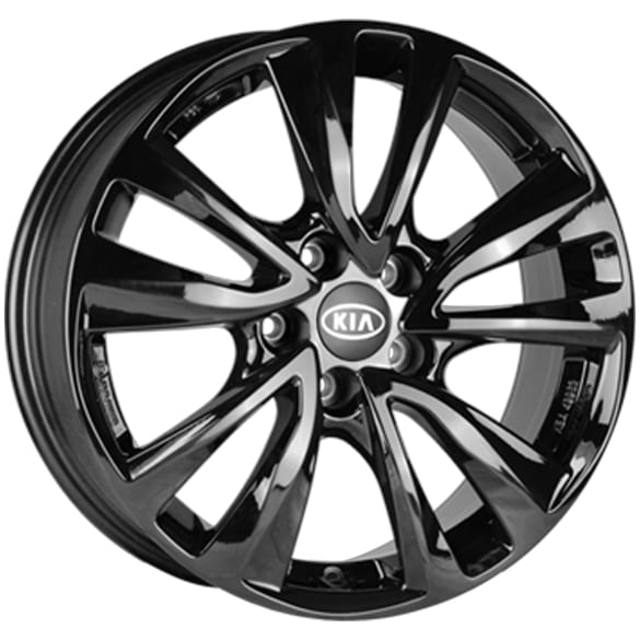 17-inch complete winter wheel KIA Ceed CD 5-twin-spoke black | WTCD722545PBDB/BPDB