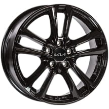 20 inch winter wheels KIA EV6 CV Tarvos 5-twin spokes black | WTEV62025545PBTB/BBTB