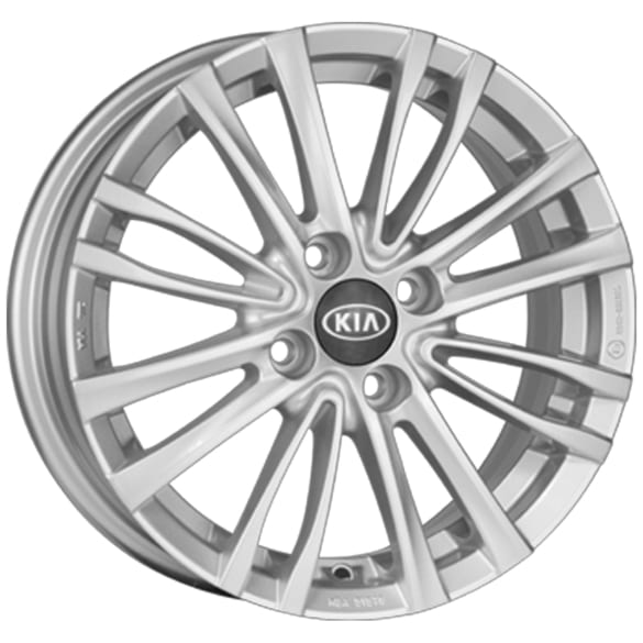 17 inch winter wheels KIA Stonic YB anthracite 8-double spoke Pirelli