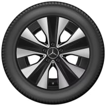 17 inch winter wheels EQV W447 black Aero Genuine Mercedes-Benz | Q44019141008-9A