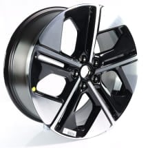 BRABUS 19-inch wheel set Smart ONE #1 HX-11 black high-sheen Original Smart | Q44006111009A-K