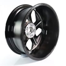 BRABUS 19-inch wheel set Smart ONE #1 HX-11 black high-sheen Original Smart | Q44006111009A-K