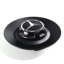 AMG hub caps cover forged wheel G 63 AMG black matt Original Mercedes-Benz | A0004004300 9283-W465