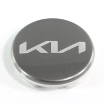 Hub cap set bicolor gunmetal 50mm new logo genuine KIA | 66400ADE91BCA-Set