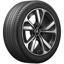 18 Inch Wheel Set CLE C236 Coupé black Genuine Mercedes-Benz | A2364011600 7X23-C236