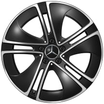 19 Inch Wheels CLE A236 Cabrio black Genuine Mercedes-Benz | A2364014100 7X23-A236