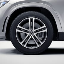 20 inch GLE V167 5-doublespoke rim set genuine Mercedes-Benz | A16740124/2500-7X69-V167