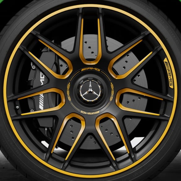 A 45 AMG 19 inch forged wheels A-Class W177 Cross-spoke Final Edition Mercedes-Benz