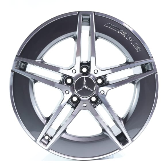 AMG 18-inch wheels CLE Coupe 300e C236 grey 5-double-spokes Genuine Mercedes-AMG