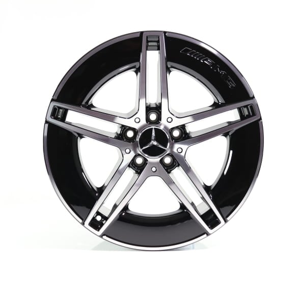 AMG 18-inch wheels CLE Coupe 300e C236 black 5-double-spokes Genuine Mercedes-AMG
