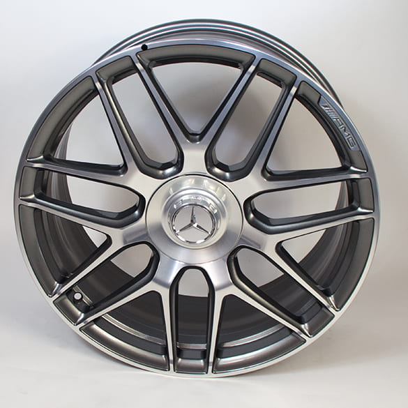 AMG 20 inch forged wheels S-Class Coupe C217 grey | A2224014200/4300 ...