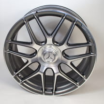 AMG 20 inch forged wheels S-Class Convertible A217 grey | A2224014200/4300-7X21-A217