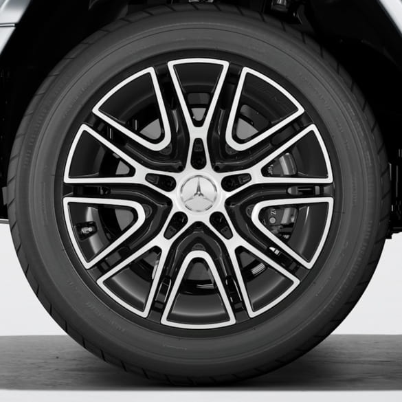 AMG 20-inch wheel set G-Class W465 10-spokes black Genuine Mercedes-Benz