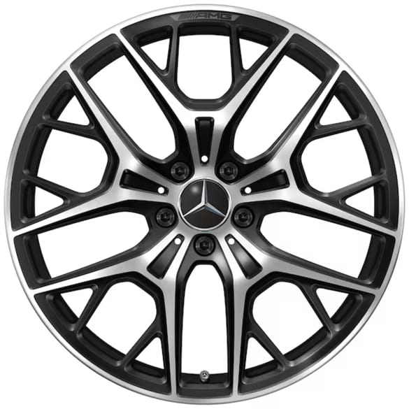 AMG 20-inch wheels E-Class S214 Estate AllTerrain black cross-spokes Genuine Mercedes-AMG