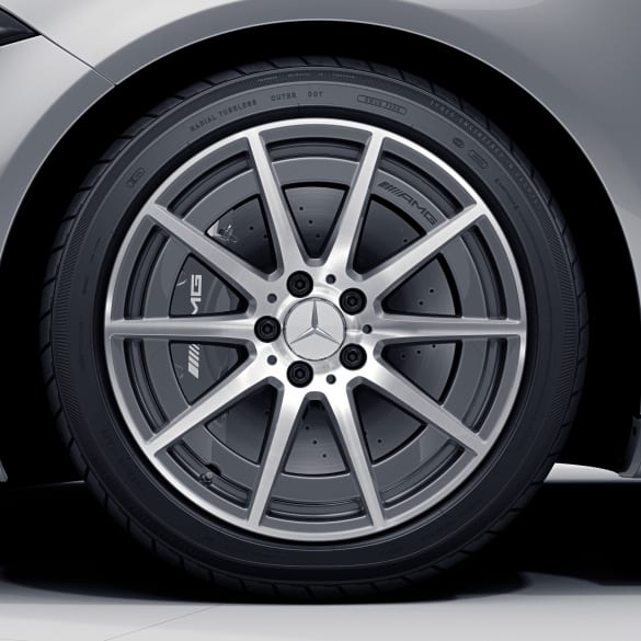 CLA 45 AMG 18 inch rims 10-spoke-design tantal grey CLA 118 ...