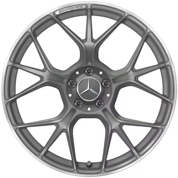 CLE 53 AMG 20-inch forged wheels C236 A236 grey matt cross-spoke genuine Mercedes-AMG