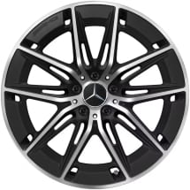 E 53 AMG 20-inch wheels E-Class W214 S214 black Genuine Mercedes-AMG | A2144011100/1200-7X36