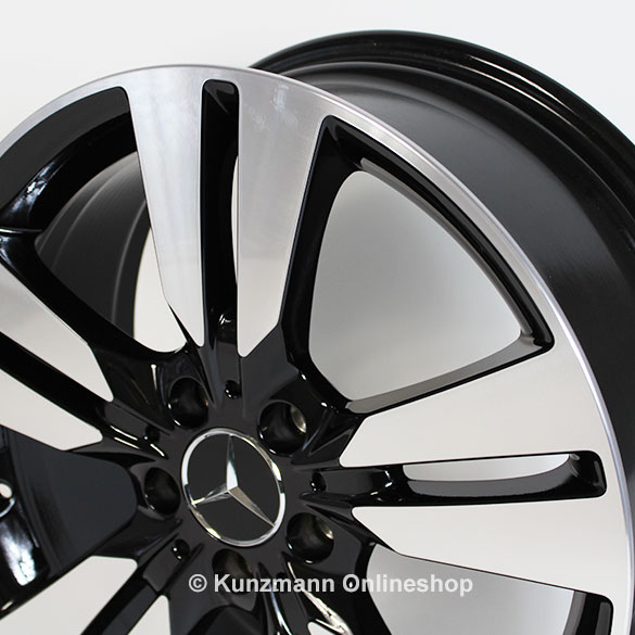 Genuine Mercedes Benz B Class W246 Rim Set 18 Inch Black A24640104027x23 B