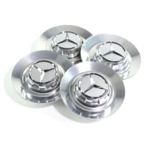 AMG hub caps cover forged wheel C-Class W205 titanium grey original Mercedes-Benz | A00040011007756-205