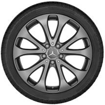 Mercedes GLC X253 17 inches rims Winter tires Michelin 6MM Original - JD  Wheels & Tyres