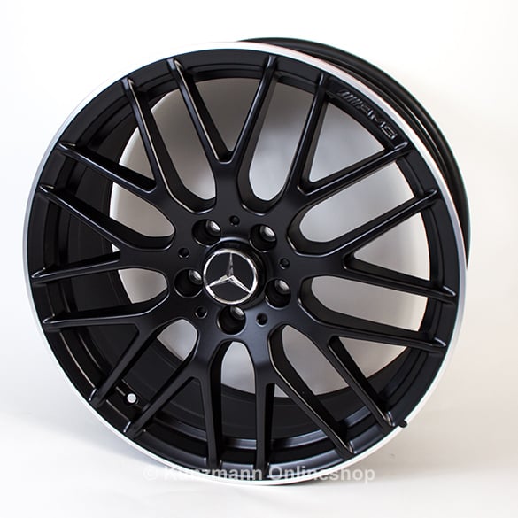 AMG 19 inch rim set A-Class W176 cross spoke design A45 AMG high sheen ...