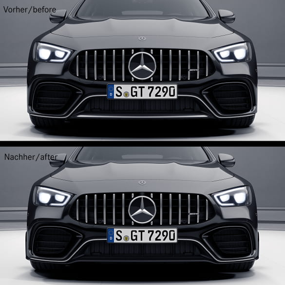 AMG Aerodynamics Flics front lip AMG GT C192 Genuine Mercedes-AMG | 290 ...