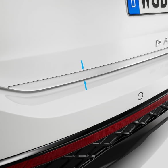 Protective strip for tailgate Passat B9 chrome look Genuine Volkswagen | 3J0071360