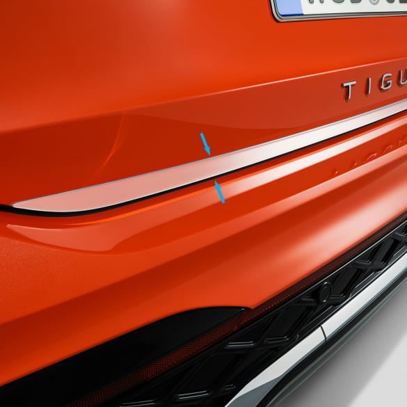 Protective strip tailgate VW Tiguan 3 CT1 chrome look Genuine Volkswagen | 571071360