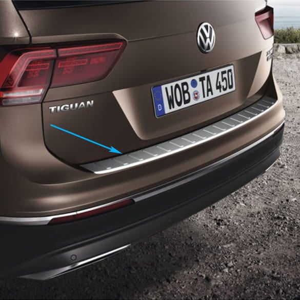VW Tiguan / Allspace bumper protection stainless steel