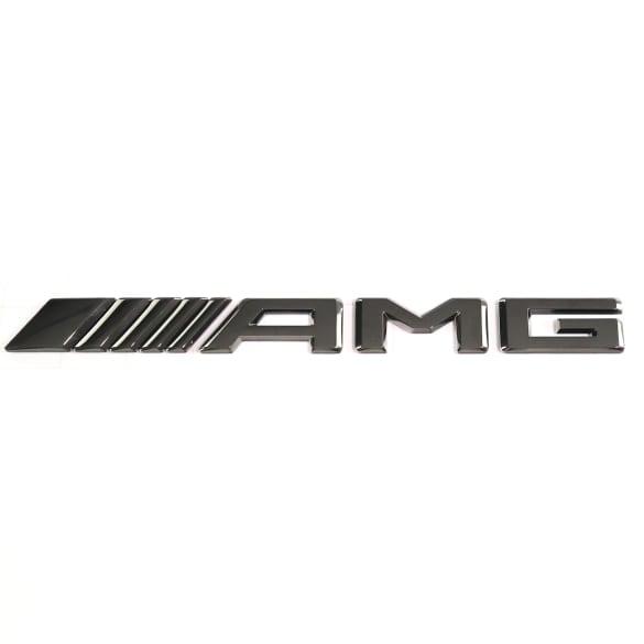 AMG lettering tailgate A-Class 177 dark chrome black chrom Genuine Mercedes-AMG