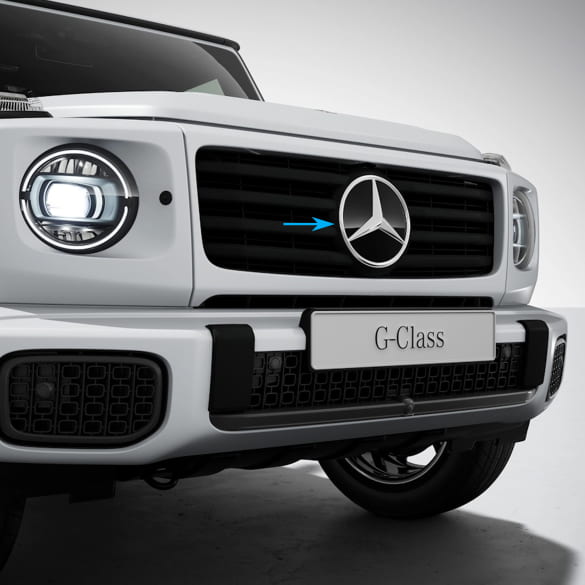 Base plate with chrome star G-Class W465 Genuine Mercedes-Benz