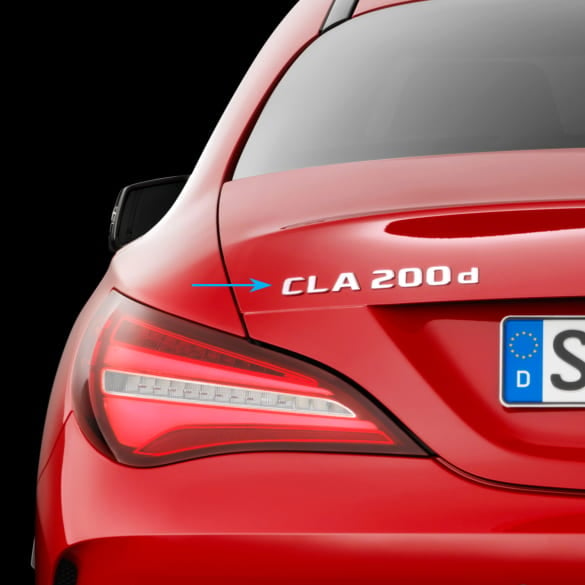 CLA 117 Chrome lettering Original Mercedes-Benz | CLA-117-Schriftzug