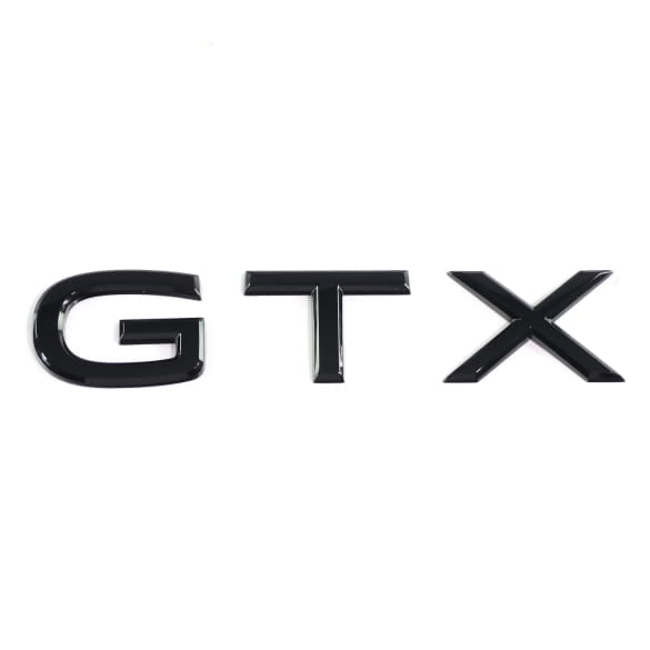 GTX lettering emblem tailgate VW ID black Genuine Volkswagen