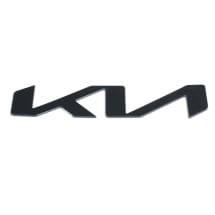 KIA logo lettering black tailgate bonnet front 171mm | KIA-logo-black-171