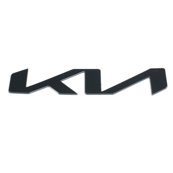 KIA logo lettering black tailgate bonnet front 171mm