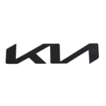 KIA logo lettering black tailgate bonnet front 220mm | KIA-logo-black-220