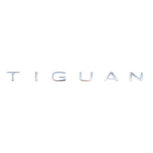 Tiguan lettering emblem tailgate VW Tiguan 2 AD1 chrome gloss Genuine Volkswagen