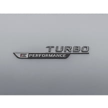 Turbo E-Performance lettering dark chrome Genuine Mercedes-AMG | A2548173000/3100