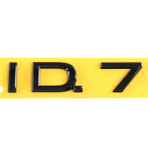 VW ID.7 lettering emblem tailgate black Genuine Volkswagen | 14A853687B 041